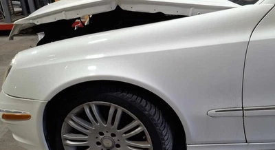 2008 Mercedes Benz E350 Drivers Side Left Fender Panel LH Arctic White 650 03-09 - Изображение 1 из 2