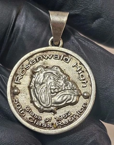 Rosenwald Gymnasium 50. Klasse Wiedersehen Klasse 1962 Sterling Anhänger selten - Bild 1 von 5