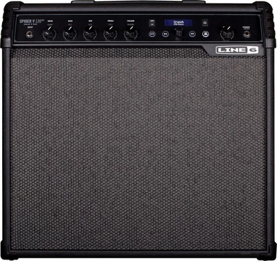 Line 6 Spider V 120 MKII Electric Guitar Combo Amplifier, 120W, Black - Image 1 of 3