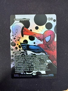 Comeuppance (FOIL BORDERLESS) Marvel's Spider-Man - Magic/MTG - Picture 1 of 2