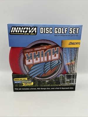 Innova Disc Golf Starter Set 3 Pack - Driver/Mid Range/Putter/approach  Disc NEW - Image 1 of 4