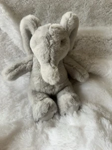 Pottery Barn Kids Gray Elephant 9" Plush Baby Toy Stuffed Animal - Picture 1 of 6