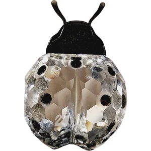 Swarovski Crystal Ladybug Pendant Necklace 3cm Elegant Gift Boxed New - Picture 1 of 12