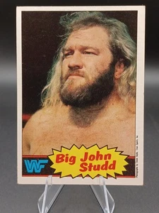 1985 Topps Big John Studd WWE Card - Picture 1 of 2