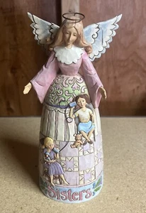 2007 Jim Shore Heartwood Creek “My Sister My Friend”Angel Figurine - Picture 1 of 5