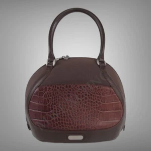 $650 Samsonite Black Label Alexander McQueen Beauty Case Bag Cowhide Canvas - Picture 1 of 5