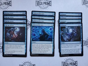 3 sets 4x playsets of BLUE CARDS - innistrad midnight hunt - *NM* Magic MTG - Picture 1 of 3