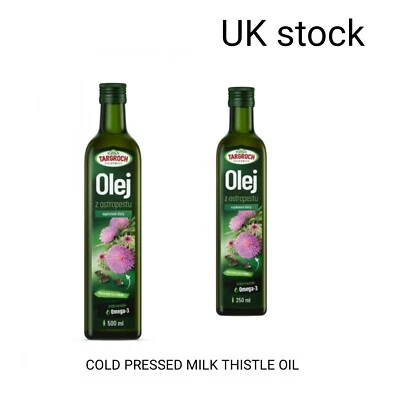 TARGROCH Cold pressed milk thistle oil OLEJ Z OSTROPESTU QUALITY 250ML/500ML - Image 1 of 3