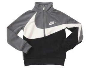 Nike Little Boy's Sherpa Half Zip Long Sleeve Sweatshirt - Picture 1 of 4