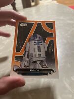 Star Wars Galactic Files 2018 Blue Base Card ROTJ-20 R2-Q5