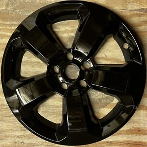 2018-2020 Jeep Compass Latitude 7017-GB 17" Gloss Black Wheel Skin 1 Piece New - Picture 1 of 2