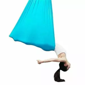 1M Fitness Übungen Aerial Yoga Swing Hängematte Schaukel Elastische Tuch -600KG - Bild 1 von 4