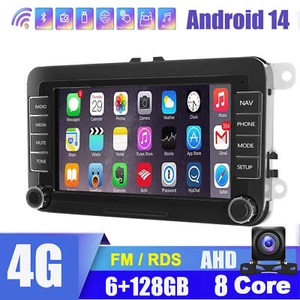 8Core 6+128G Android Radio Carplay Für VW Golf 5 6 Polo Touran Passat EOS AHD - Bild 1 von 18