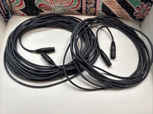 75' Total Length - 2 D'Addario PW-CMIC-25 50 Classic Series Microphone Cable - Picture 1 of 6