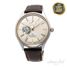 Orient Star RK-AT0201G Gold Dial Mechanical Automatic Skeleton Men Watch JAPAN