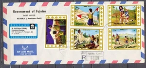 JAMBOREE MUNDIAL 1971 JAPÓN - FUJEIRA FDC 20.8.1971 REGISTRADO PW237 - Imagen 1 de 1