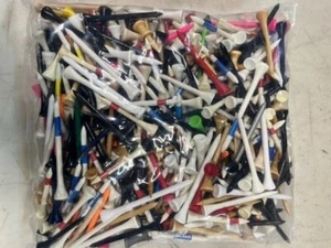 1000 Miscellaneous/Assorted Golf Tees (Approximately 800-1000 tees by weight) - Picture 1 of 2