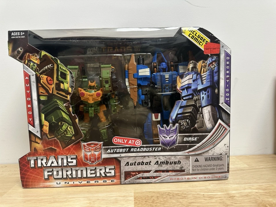 Transformers Universe - ROADBUSTER vs DIRGE - Objetivo exclusivo - ¡NUEVO!! Foto 1 de 4