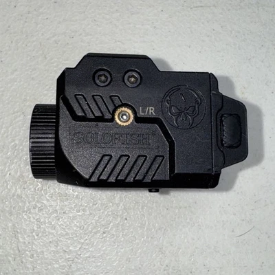 SOLOFISH Tactical Flashlight Blue/Green Laser Sight Combo Rechargeable Picatinny - Image 1 of 4