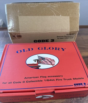 Code 3 Collectibles - Old Glory American Flag Accessory  Kit - New In 2 boxes - Image 1 of 4