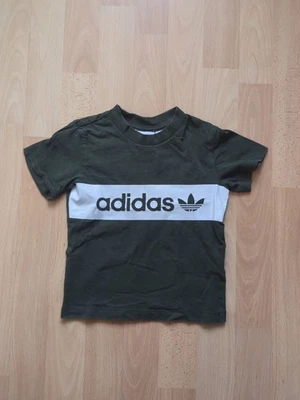 Adidas Boys Kids T Shirt Green Size 98 - Image 1 of 4