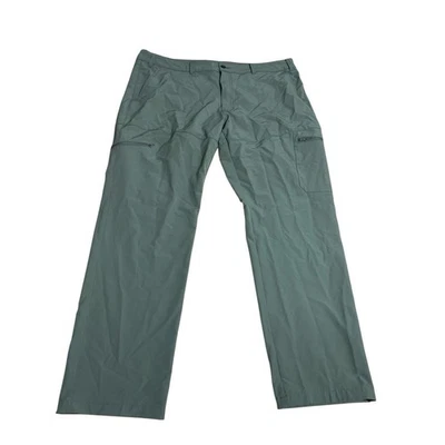 Magellan Outdoors Classic Fit Green Moisture Wicking Cargo Pants 44Wx32L - Image 1 of 4