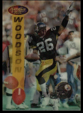 1994 Sportflics #56 Rod Woodson Pittsburgh Steelers Football Card - Image 1 of 2