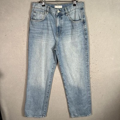 Pantalones de mezclilla Mango MNG de pierna recta para mujer 8 azul lavado claro Foto 1 de 4