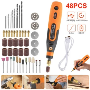 48PCS Cordless Abrasive Rotary Tool Accessories Grinding Sanding Polishing Set - Picture 1 of 10