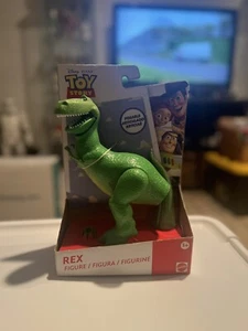 Disney Pixar Toy Story 4 Rex Dinosaurio Posable 2017 8"" Alto Figura Mattel NUEVO - Imagen 1 de 5