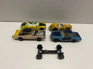 Corgi Rockets Job Lot Of 4 Cars Spares Or Repairs Only Play worn Condition - Picture 1 of 6