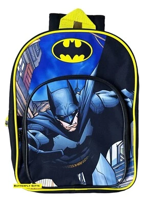 Batman DC Premium Qualität Rucksack Kinder Schule Kinderzimmer Tasche Jungen Rucksack (537)