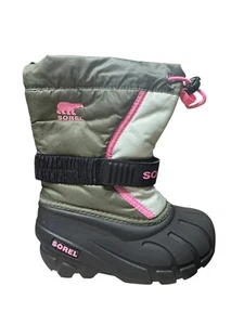Sorel Flurry Children’s Boots Size 10 - Picture 1 of 6