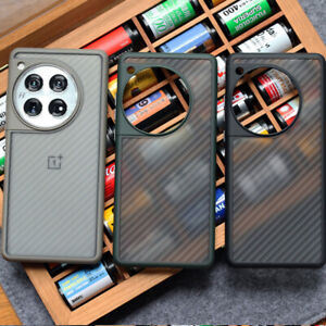 For OnePlus 12 Hybrid Soft silicone+Hard acrylic Matte uneven Magnetic Back Case