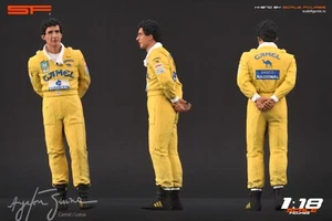 1/18 Ayrton SENNA CAMEL by SF Scale Figures for CMC Autoart Exoto - Picture 1 of 1