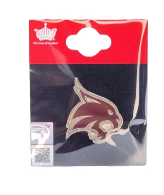 Prendedor de solapa Texas State Bobcats (producto con licencia oficial) Foto 1 de 4