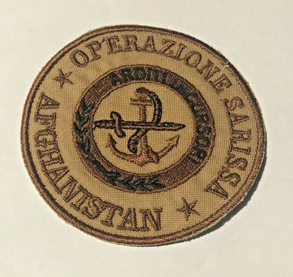 PATCH ARDITI INCURSORI OPERAZIONE SARISSA AFGHANISTAN DESERT - Immagine 1 di 1