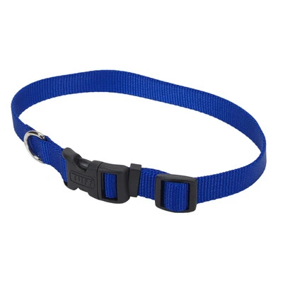 Coastal Adjustable Blue Nylon Dog Collar  - Image 1 of 2