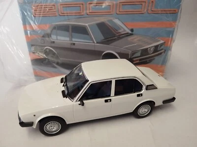 Laudoracing Alfa Romeo Alfetta 2.0 Blanc 1978 1/18 LM154D - Photo 1/2