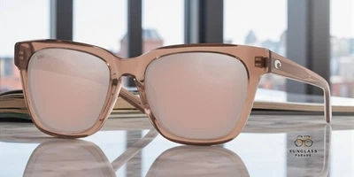 Gafas de sol polarizadas Costa 6S2006 200605 Coquina cobre plata 54 mm para hombre 580G Foto 1 de 2