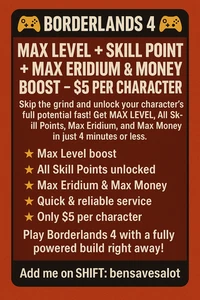 Borderlands 4 🎉 999 Skills, Levels, Money/Eridium✨ PS/XBOX/PC - Picture 1 of 1