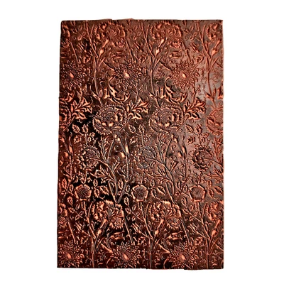 FONDO DE ENCARNACIONES Estampillas de goma rojas profundas flores adhesivas florales um549 Foto 1 de 3