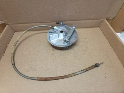 1969 Yamaha AT1 Front Wheel Brake Plate Panel Arm⭐437-25120-10⭐137-25155-00 Foto 1 de 4