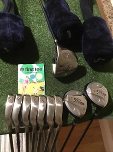 Tech Edge Ladies T-560 Full Set (D,5W,7W, 5-PW-SW)Echelon Tour Lite 75 Graphite - Picture 1 of 12