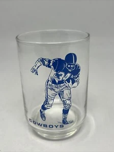 1960’s Dallas Cowboys NFL Football Team Vintage Super Rare Bar Glass Beer Cup - Picture 1 of 8