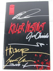 Imagen de cómics de Killer Instinct #1 de julio de 1993 firmada 6 veces con certificado de autenticidad - Imagen 1 de 8