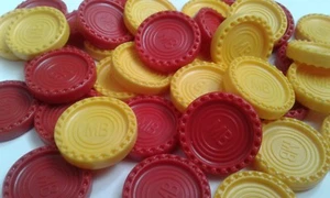 *SPARES* Connect Four 4 MB Games Counters - OPTIONS AVAILABLE *REPLACEMENT PARTS - Picture 1 of 13