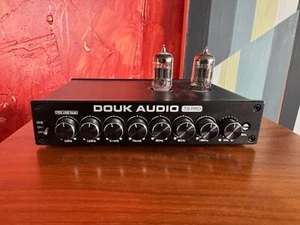 HIFI 7-band EQ Equalizer Tube Preamp Stereo RCA/XLR Balanced Audio Pre-Amplifier - Picture 1 of 2