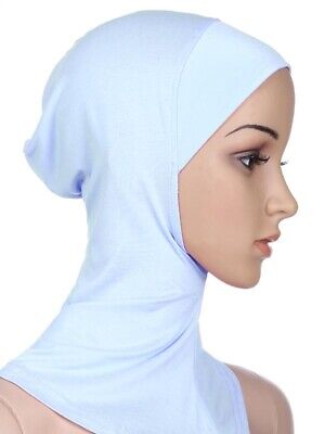 Fodera Testa Islamica Hijab Ninja Da Donna Sottoscocca Cofano Cappuccio Sciarpa Testa • 5.27€