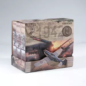 Avión de combate Mustang 1/48 6 estilos montado modelo 4D simulación decoración militar - Imagen 1 de 20